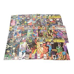 Doctor Strange Comic Lot Marvel 1970s-1991 Issues #16-65 (24 Total) VG+